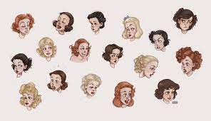 1930s hairstyles for Women's