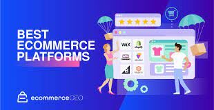 Which platform is mostly used for online store development