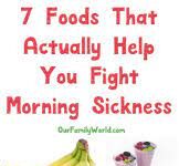 How to Help Morning Sickness