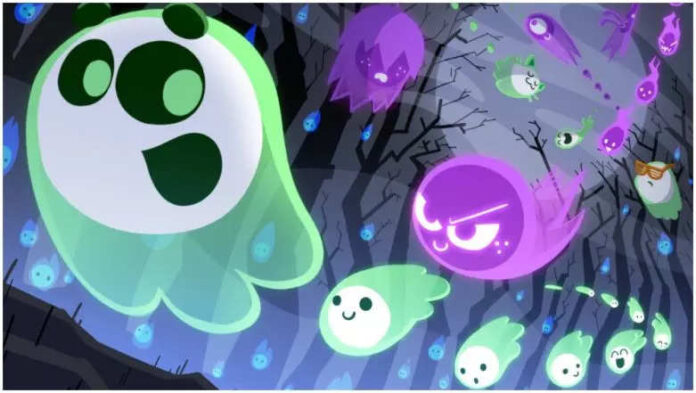 Google Doodle Halloween game 2022