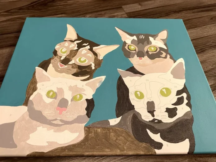 Apple Pie Painting Custom Pet Portrait Review