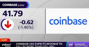 Coinbase CEO Anticipates 50% Revenue Downturn In 2022, Stock Is Down By 86%