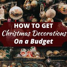 Where to find the best deals for Christmas decorations?
