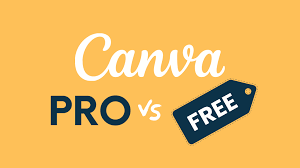 Canva free vs paid Canva Pro