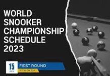 World Snooker Championship Schedule 2023