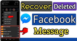 How to Recover Deleted Facebook Messages