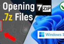 How To Open 7z Files on Windows 11