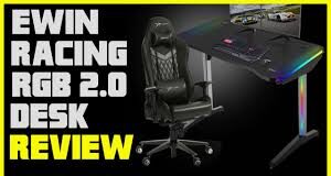EwinRacing Discount E-WIN 2.0 Edition RGB Gaming Desk