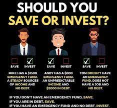 Should I Save Or Invest?