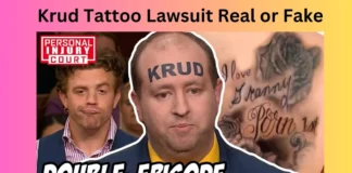 Krud Tattoo Lawsuit Real or Fake