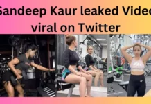 Sandeep Kaur leaked Video viral on Twitter