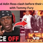 KSI and Adin Ross clash before their match with Tommy Fury