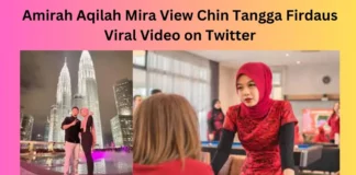 Amirah Aqilah Mira View Chin Tangga Firdaus Viral Video on Twitter
