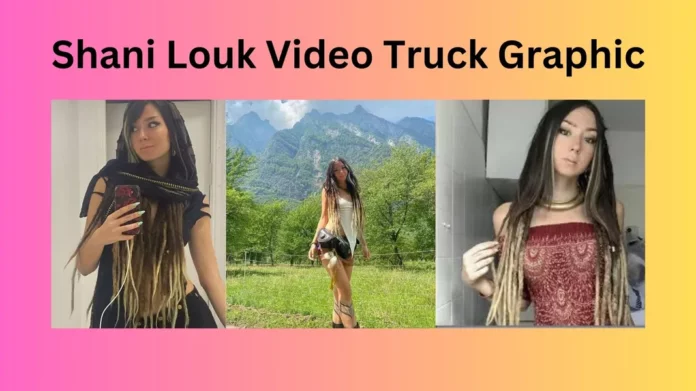 Shani Louk Video Truck Graphic