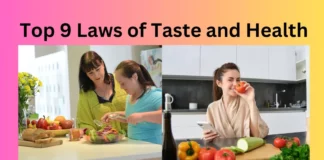 Top 9 Laws of Taste and Health