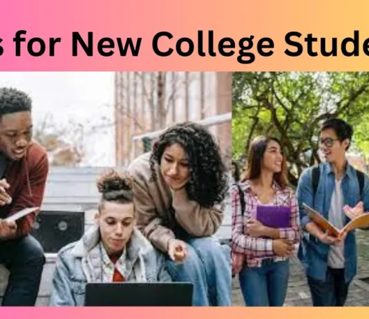 Tips for New College Students