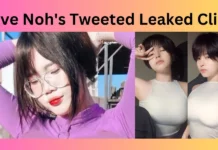 Eve Noh's Tweeted Leaked Clip