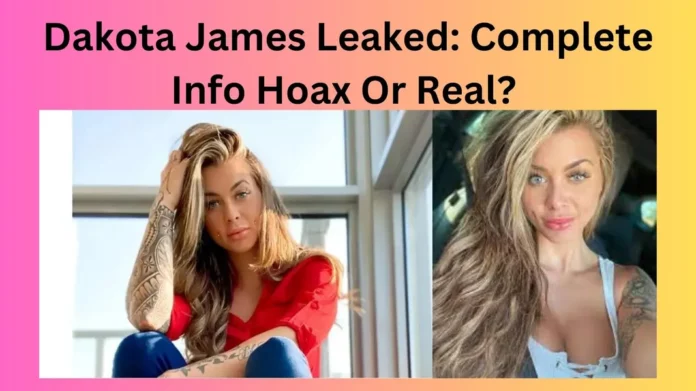 Dakota James Leaked