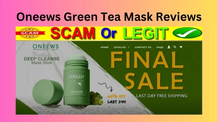 Oneews Green Tea Mask Reviews
