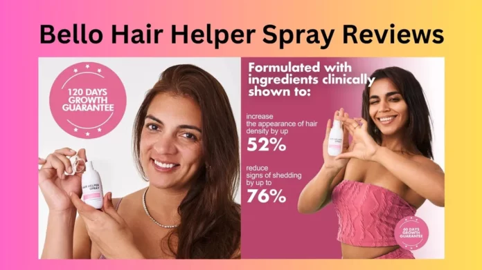 Bello Hair Helper Spray Reviews