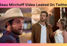 Beau Mirchoff Video Leaked On Twitter