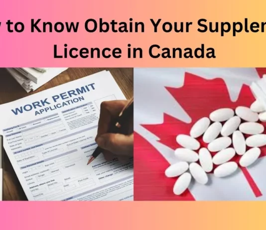 How to Know Obtain Your Supplement Licence in Canada