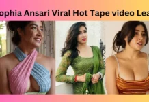 Sophia Ansari Viral Hot Tape video Leak