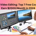 Master Video Editing: Top 7 Free Courses to Earn $2000/Month in 2024