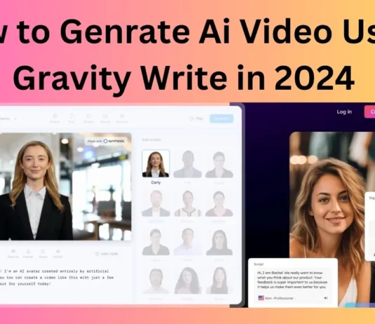 How to Genrate Ai Video Using Gravity Write in 2024?