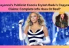 Beyoncé’s Publicist Knocks Erykah Badu’s Copycat Claims