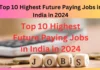 Top 10 Highest Future Paying Jobs in India in 2024