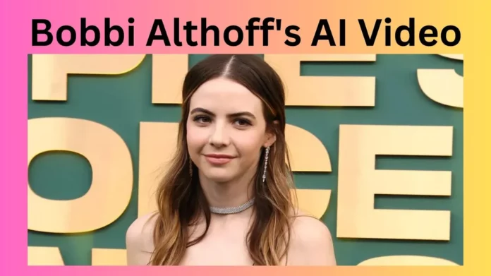 Bobbi Althoff's AI Video