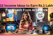 12 Income Ideas to Earn Rs.1 Lakh Per Month From AI in 2024