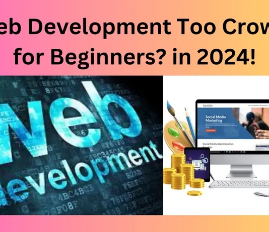 Is Web Development Too Crowded for Beginners? in 2024!