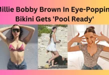 Millie Bobby Brown In Eye-Popping Bikini Gets 'Pool Ready'