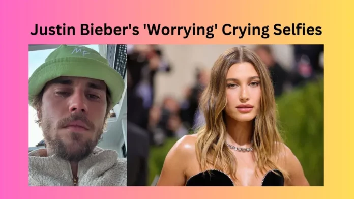Hailey Bieber Reacts to Justin Bieber's Worrying Crying Post
