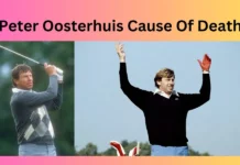 Peter Oosterhuis Cause Of Death