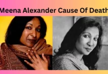 Meena Alexander Cause Of Death