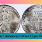 6 Rare American Silver Eagle Coins