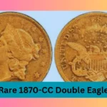 Rare 1870-CC Double Eagle: