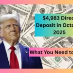 $4,983 Direct Deposit in October 2025