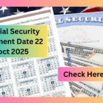 Social Security Payment Date 22 oct 2025