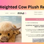 Rosa Weighted Cow Plush Reviews