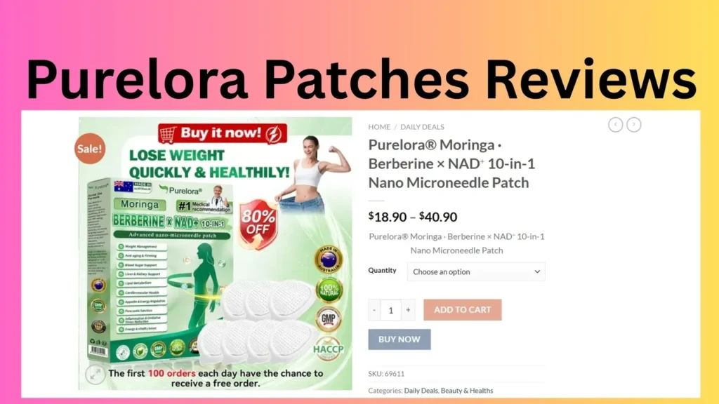 Purelora Patches Reviews