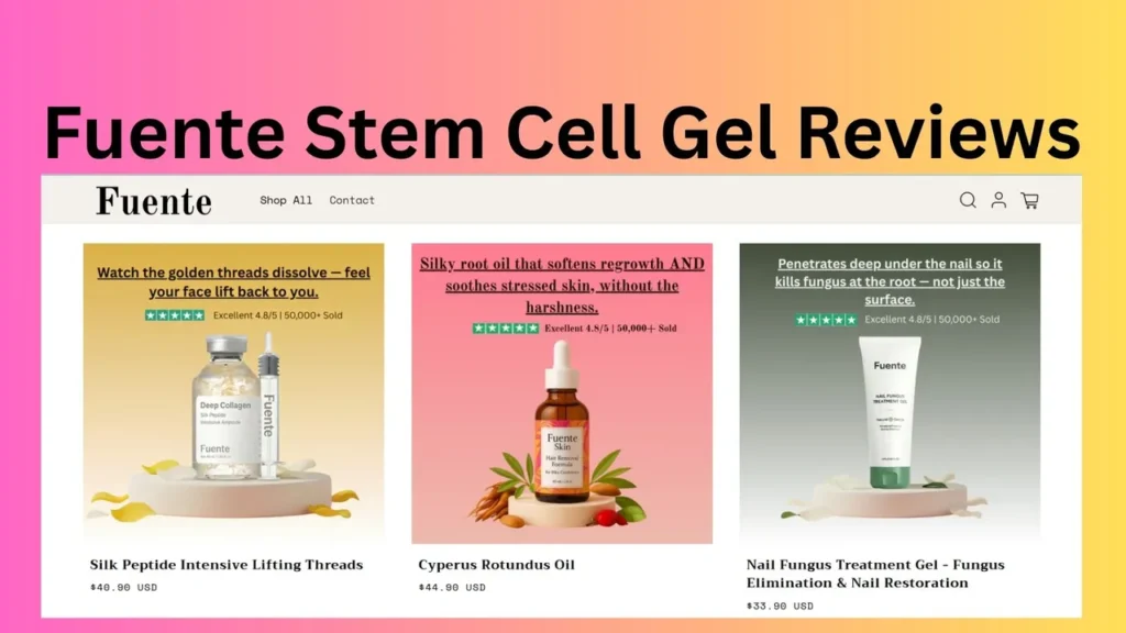 Fuente Stem Cell Gel Reviews
