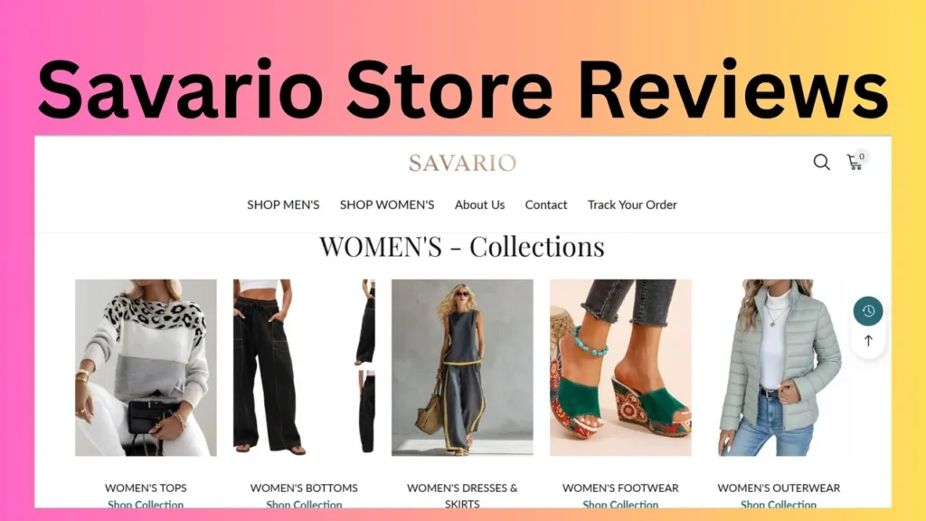 Savario Store Reviews