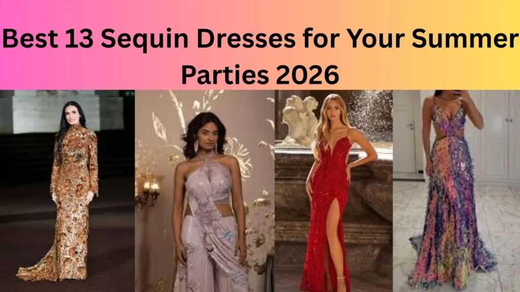 Best 13 Sequin Dresses for Your Summer Parties 2026